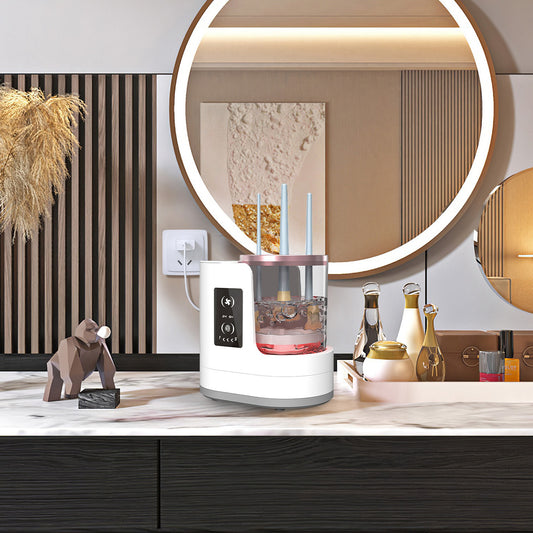 4 In 1 Electric Makeup Brush Cleaner USB Powered / Automatic Cleaning Machine