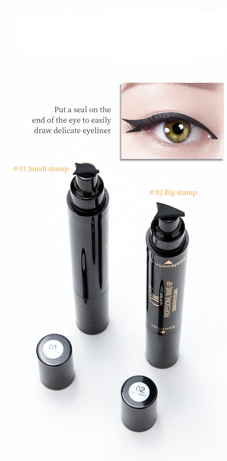 Waterproof Wing Liquid Eyeliner Pen – Long-Lasting & Smudge-Proof