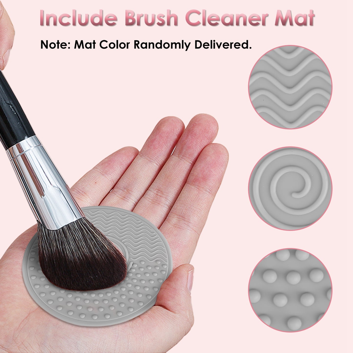 4 In 1 Electric Makeup Brush Cleaner USB Powered / Automatic Cleaning Machine