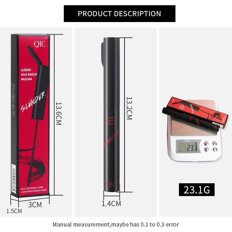 Mascara Lengthening Shaping Long Thick Naturally Waterproof Sweat-proof Not Smudge