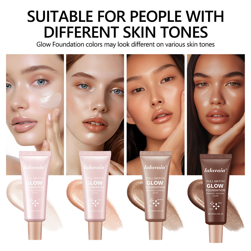 Lakerain Full Match Glow Liquid Foundation – 40ml