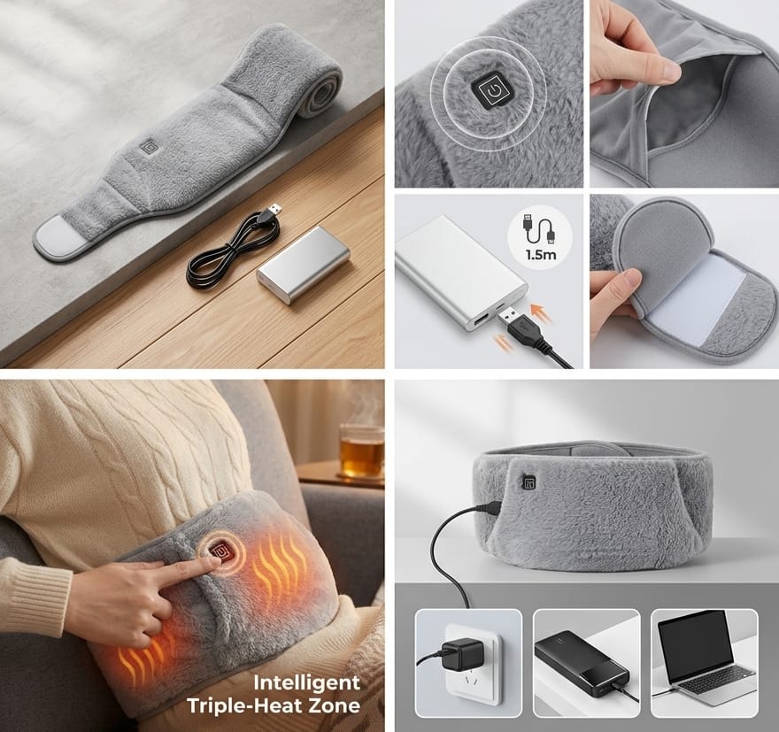 SereneCare Heating Belt - Beauty & comfort On-The-Go