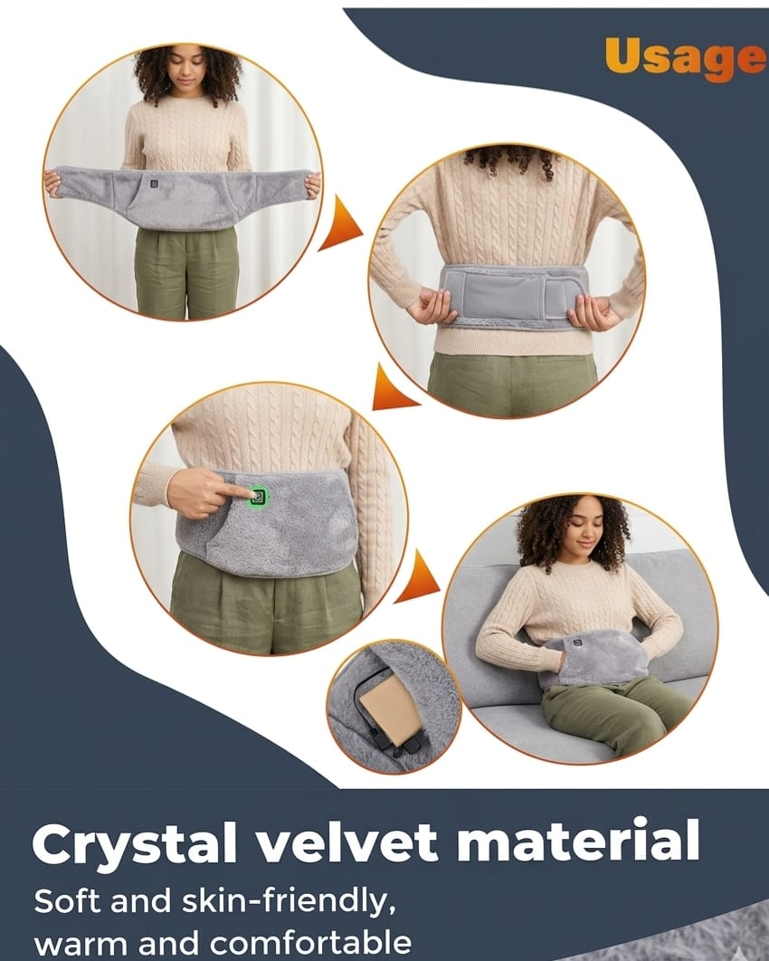 SereneCare Heating Belt - Beauty & comfort On-The-Go