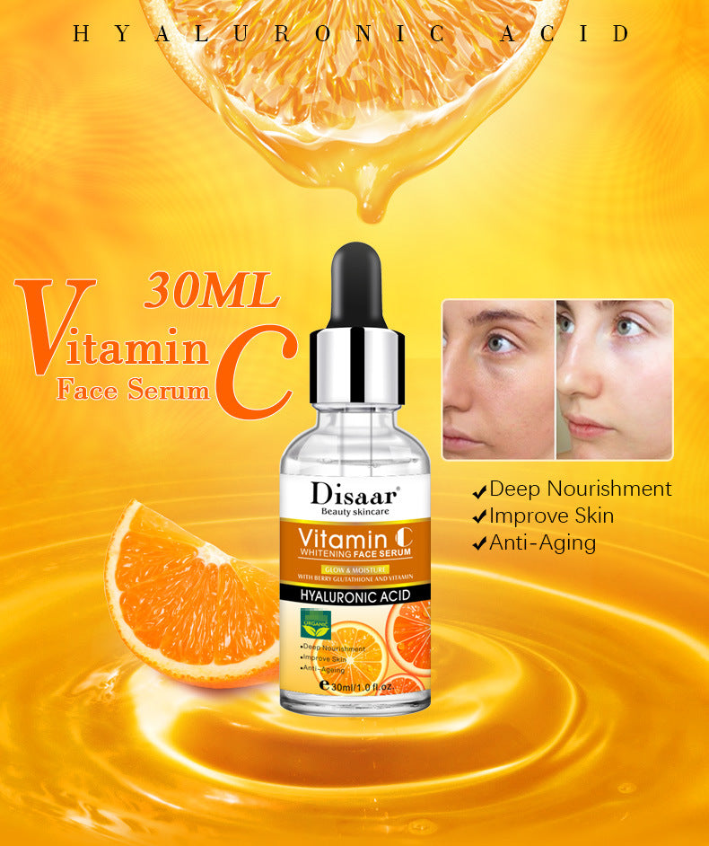 Vitamin C & Hyaluronic Acid Brightening Face Serum